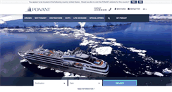 Desktop Screenshot of en.ponant.com