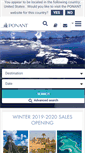 Mobile Screenshot of en.ponant.com