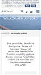 Mobile Screenshot of de.ponant.com